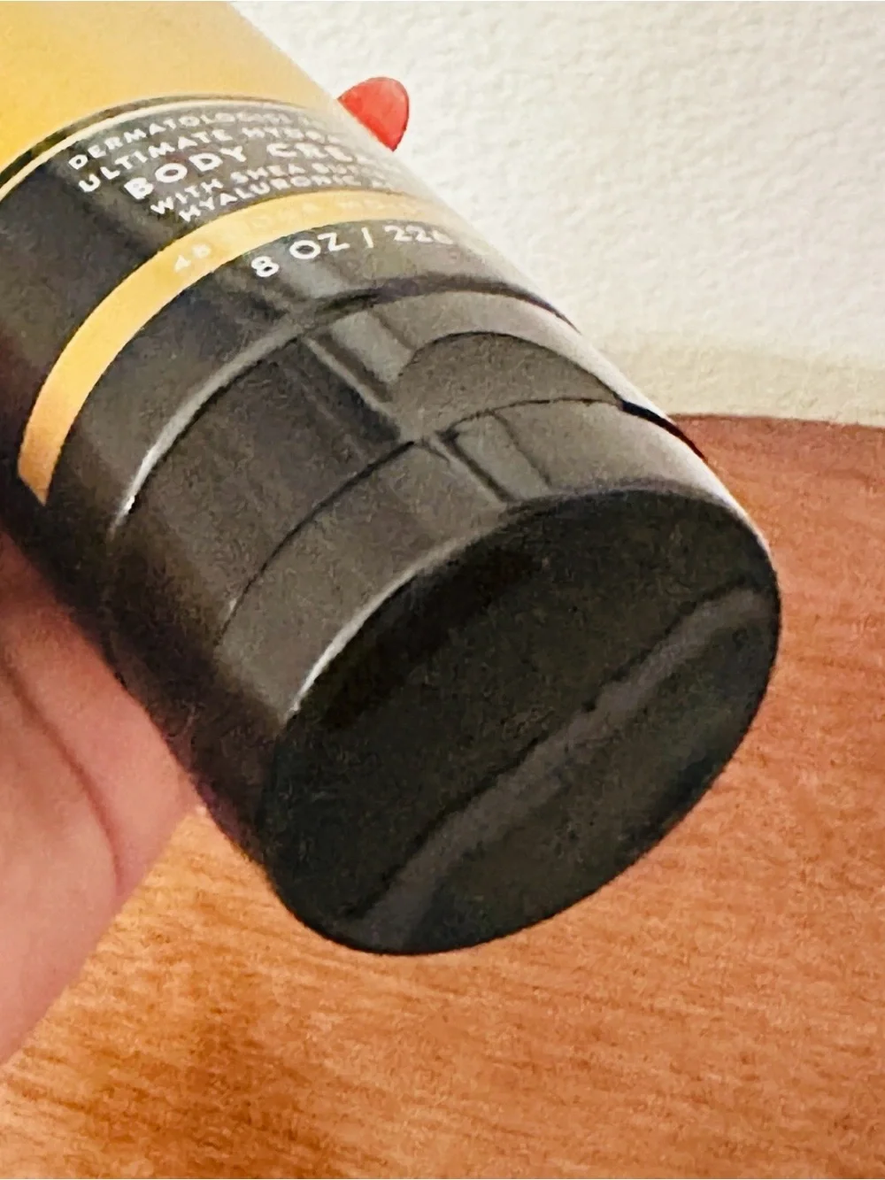 Bath & Body Works After Dark Gradient Yellow and Black Body Cream